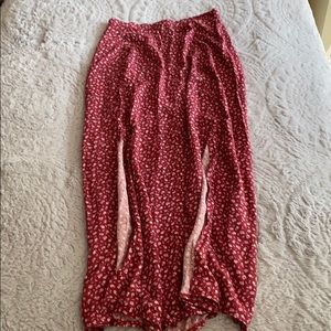 American Eagle Floral Skirt